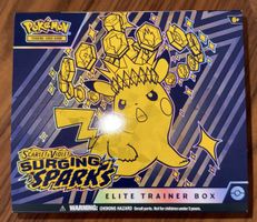 Pokémon Elite Trainer Box Scarlet Violet Surging Sparks Leer