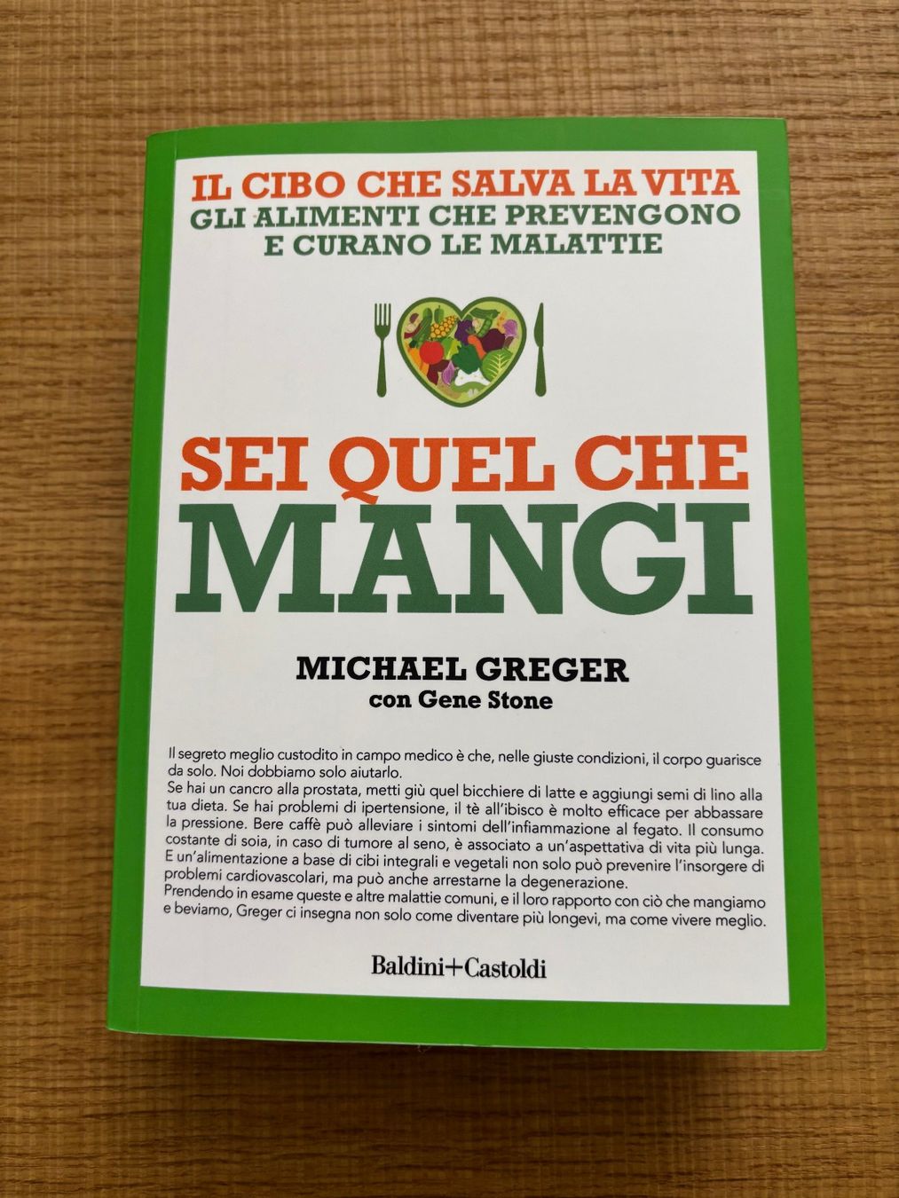Libri: Sei quel che mangi / Michael Greger – Usato da Bellinzona venduto da bur_bg9l