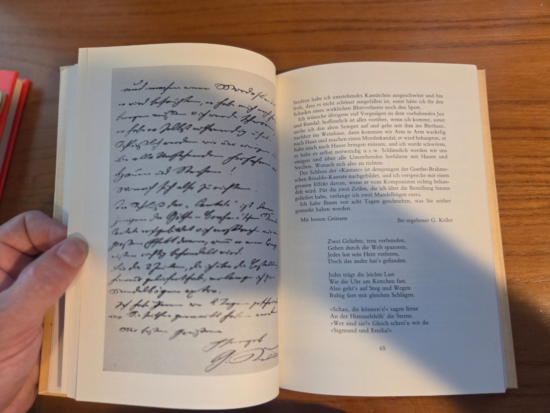 Bücher: Gottfried Keller – Briefwechsel Marie & Adolf Exner – 1981 – Gebraucht aus Aldesago von lusuardi 8