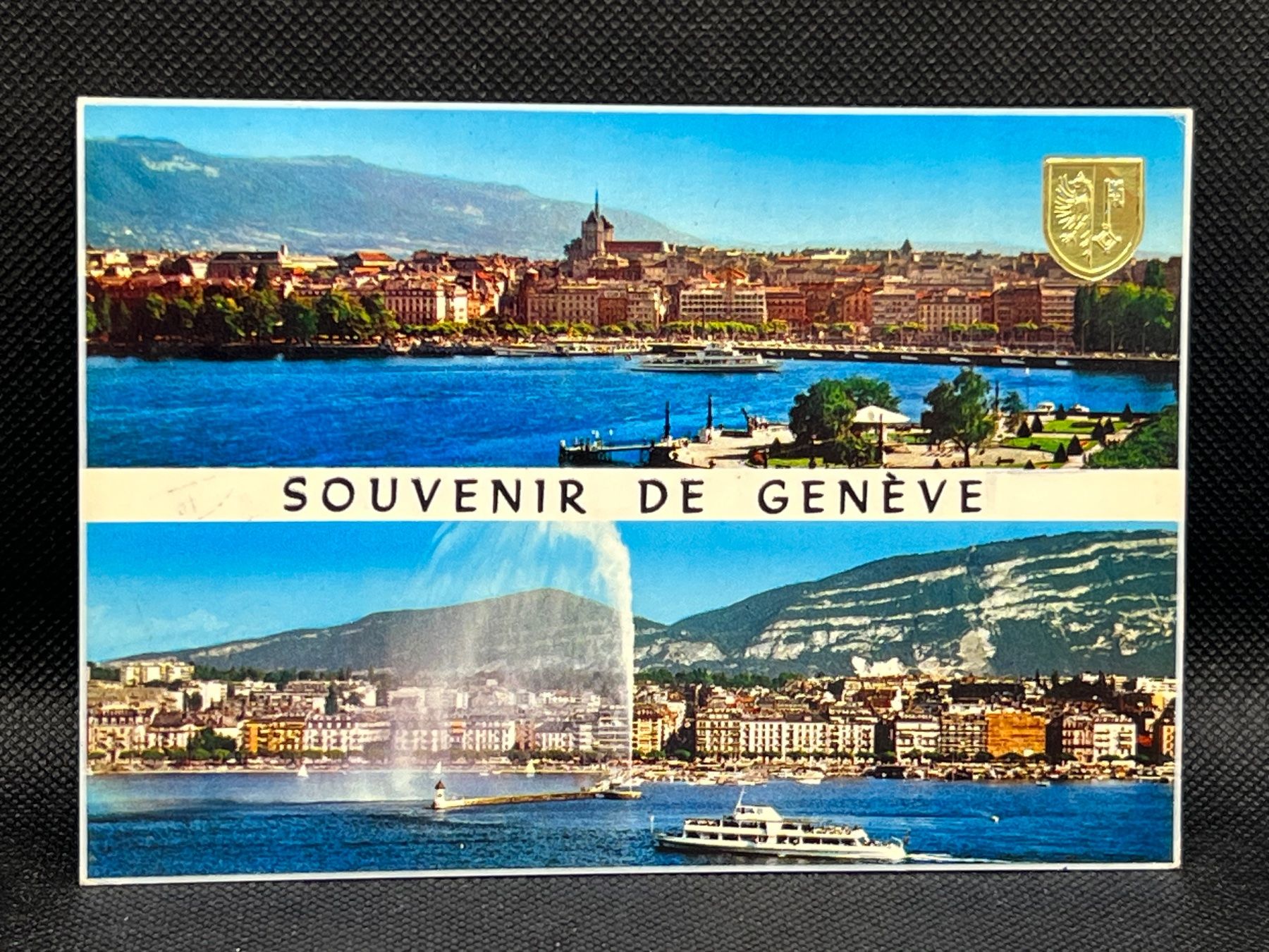 Ansichtskarten: Souvenir de Genève – Gebraucht aus Widnau von Brusi9