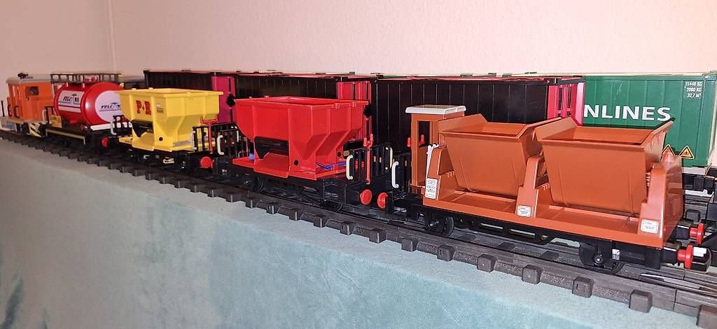 LGB Modellini di ferrovie: LGB / Playmobil 4112 Kipplore braun – Usato da Reinach BL venduto da Playmobilist 8