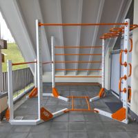 HBH Cube 003 Street-Workout Station – Wie neu, inkl. Barren