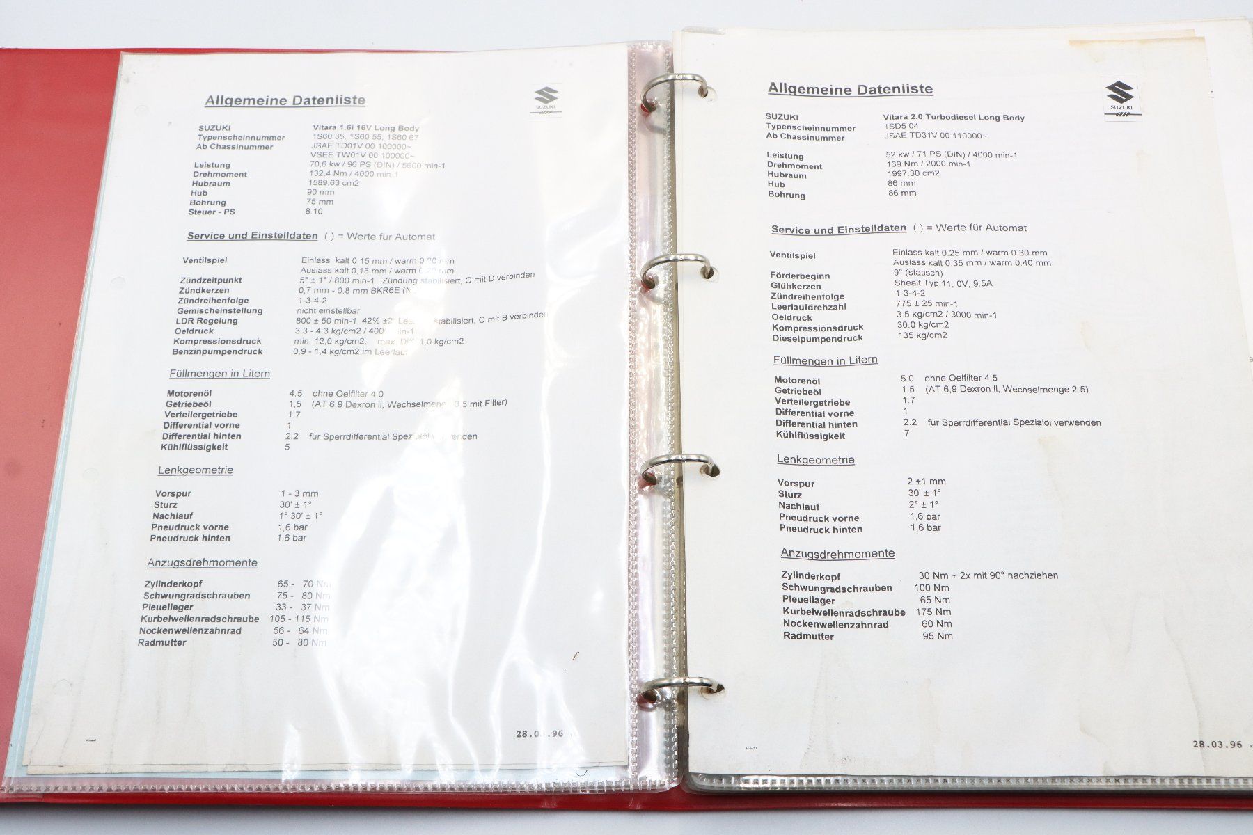 Suzuki Dokumente: Suzuki Händler Datenliste Ordner 1993 – Gebraucht aus Bühl b.Aarberg von Collectorpassions 3
