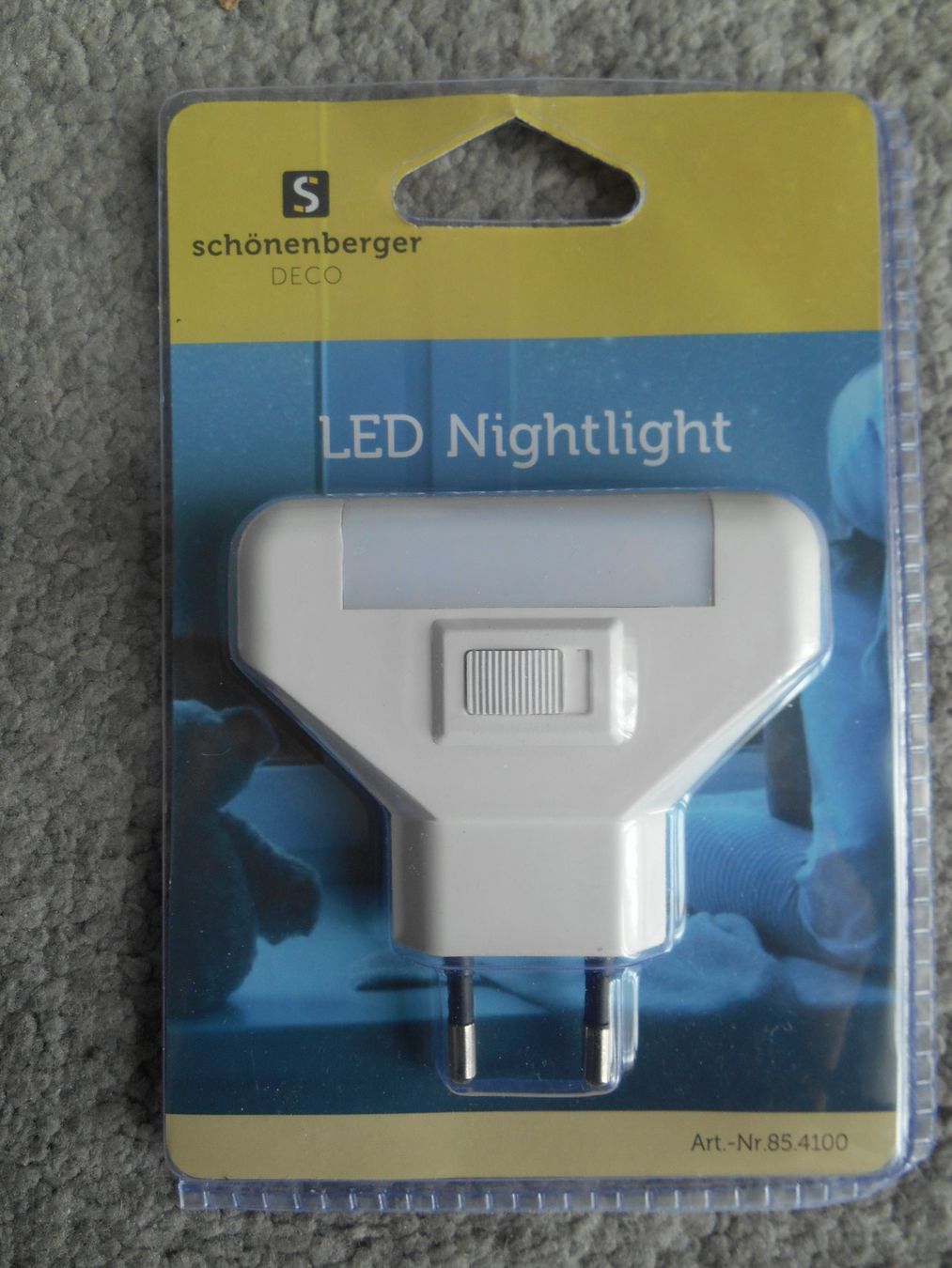 Lampade: LED Nachtlicht, neu – Nuovo e nell'imballaggio originale da Möhlin venduto da bekapame