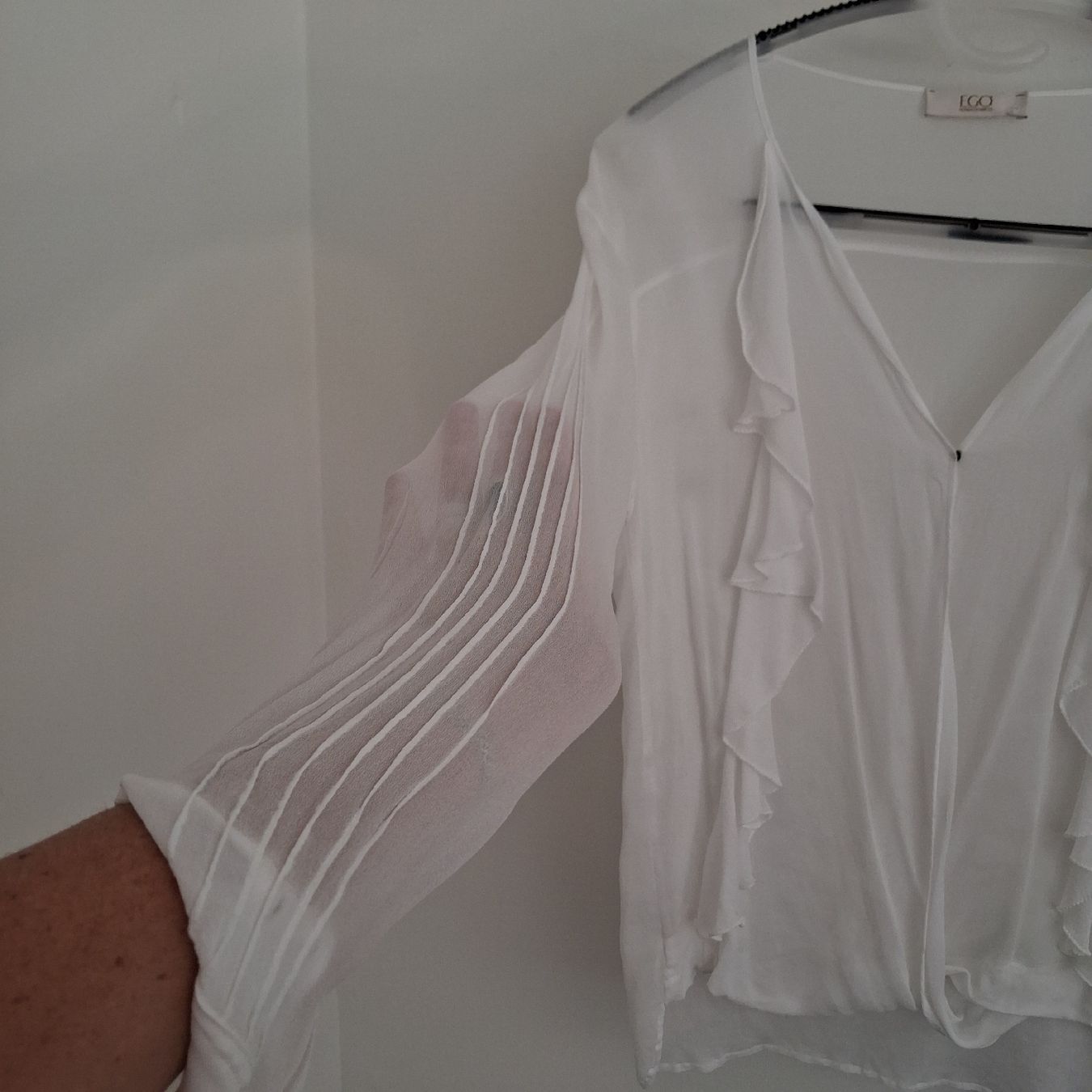 Camicette: Ego Soniande Nisco White Blouss Elegant – Nuovo (secondo la descrizione) da Wil SG venduto da tre_g2l7 2