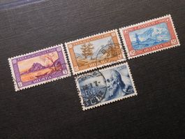 CH ZNr 49-52 Satz  PJ  1929  Z CHF 24.00