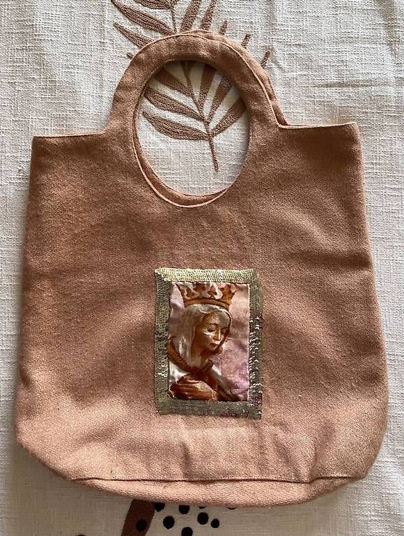 Borse da donna: Sac besace rose paillettes argent – Usato da Versoix venduto da L_armoire_d_isa 2