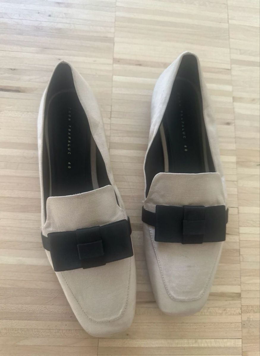 Zara Scarpe da donna: Beige Zara Loafers Bow EU 40 – Nuovo (secondo la descrizione) da Oftringen venduto da Eylem79 4