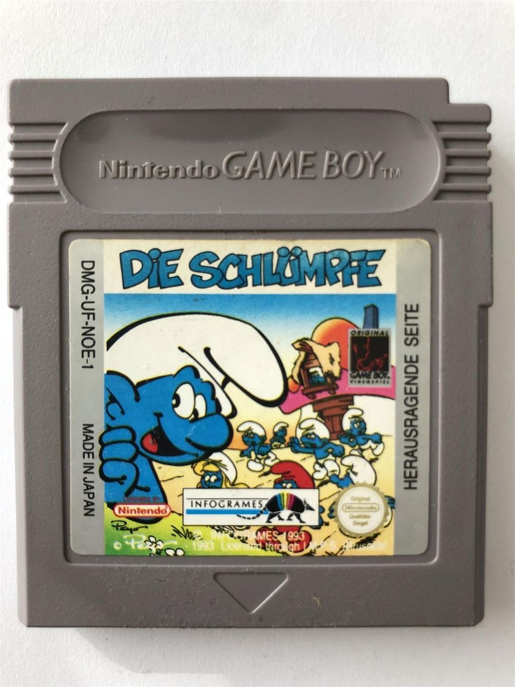 Giochi: Die Schlümpfe - Game Boy Spiel – Usato da Nussbaumen AG venduto da Pika-Shop