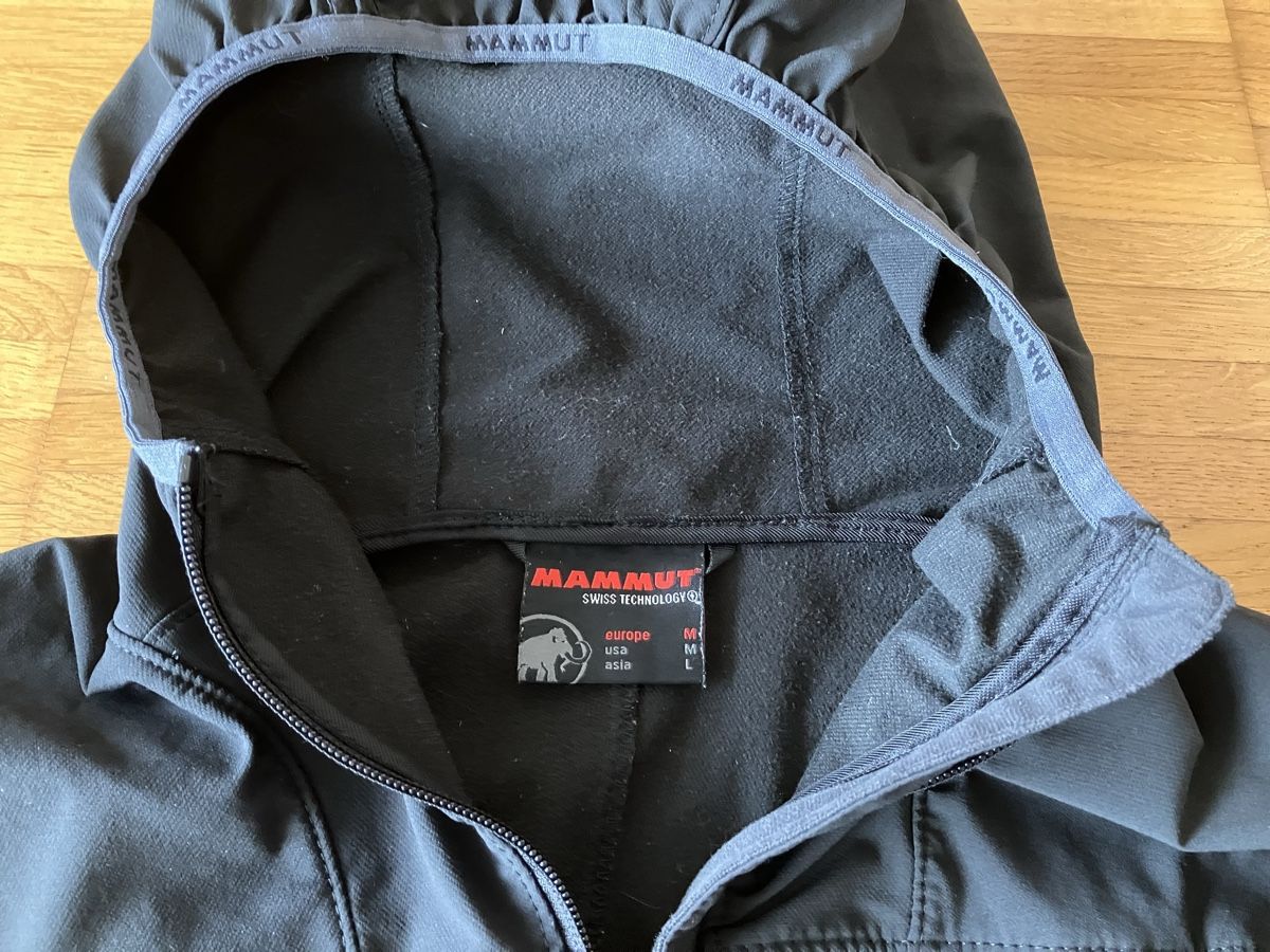 Mammut Giacche: Mammut Softshelljacke schwarz M – Usato da Weiningen ZH venduto da moon-55 2