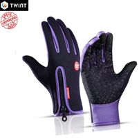 Bike Handschuhe Farbe: Violett / unisex gr (S-M) windstopper