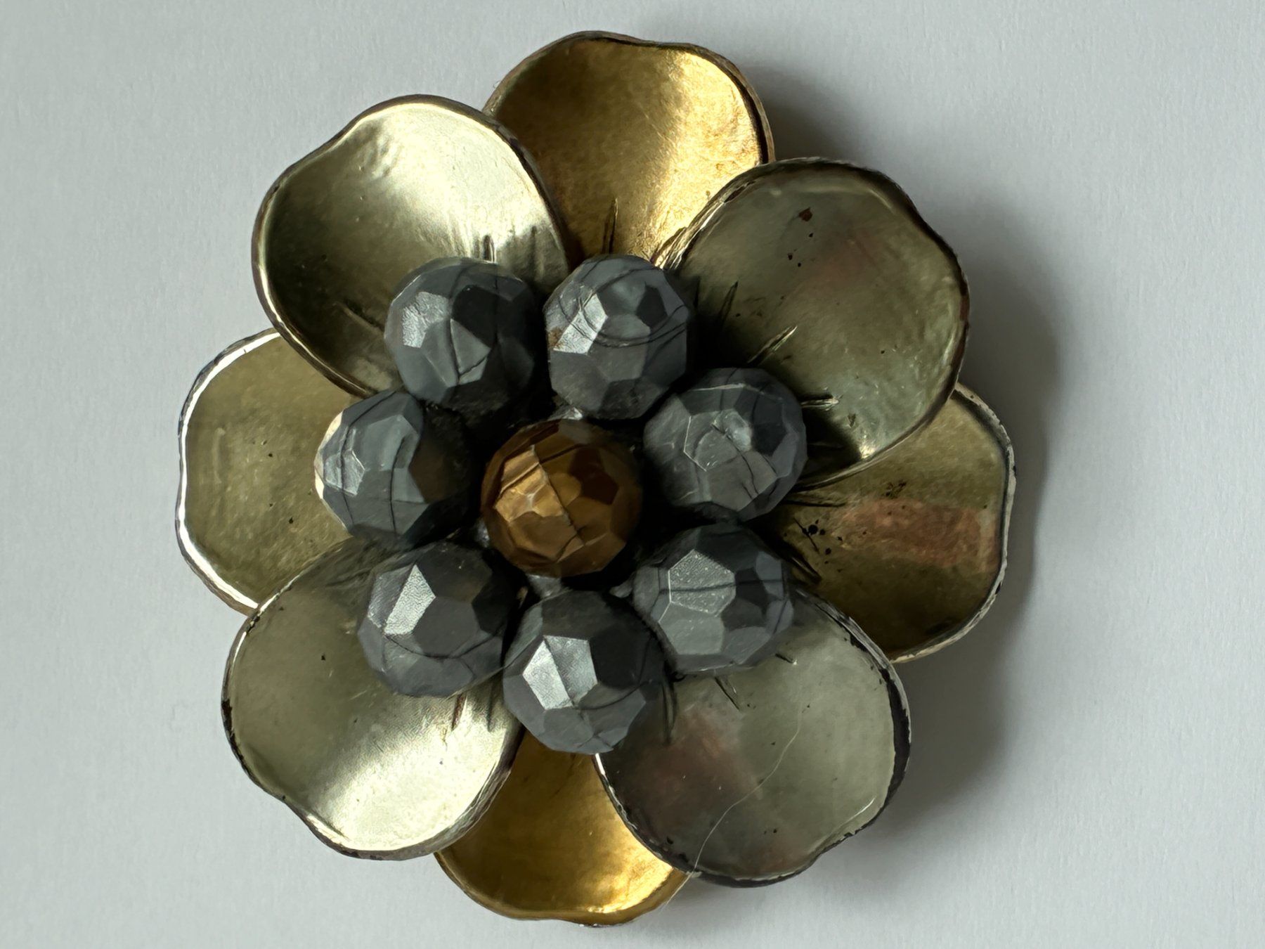 Spille & Fermagli: Vintage Schuhclip Metall in Blumenform – Usato da Kloten venduto da Nephty 6