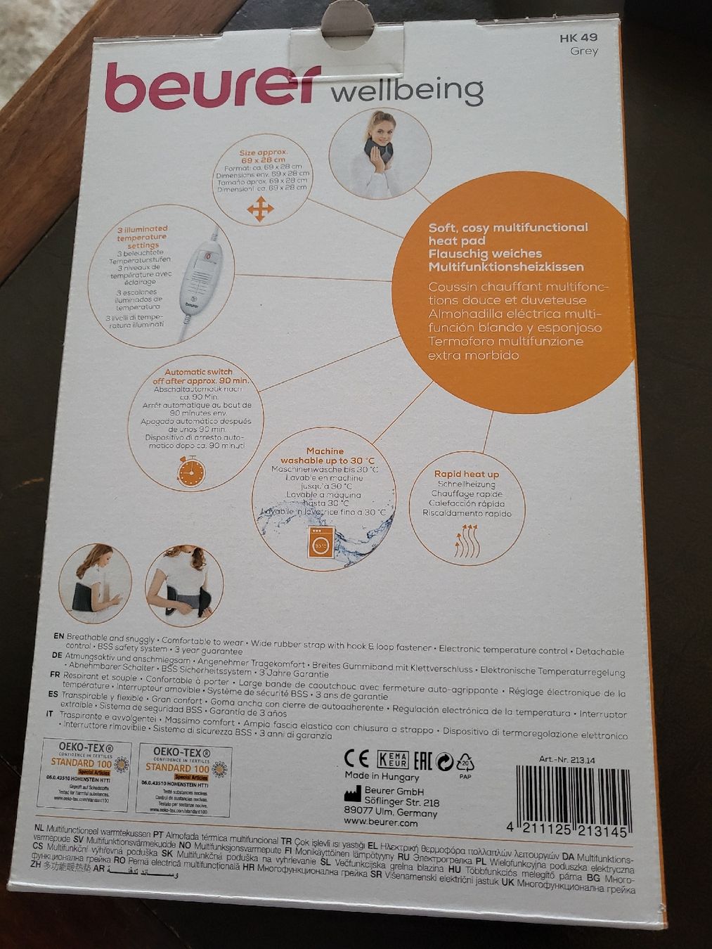 Cuscini: Beurer Coussin Chauffant Multifonctions, NEUF, jamais servi! – Nuovo e nell'imballaggio originale da Veyrier venduto da sfr_hr8d 1