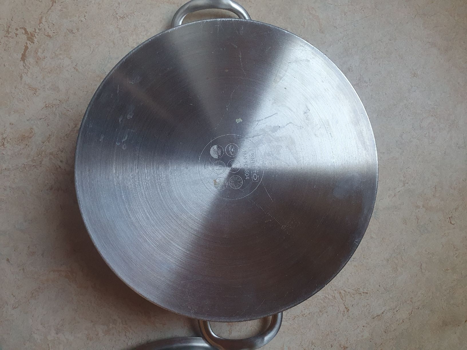 Pentole: Large Stainless Steel Stock Pot – Usato da Sirnach venduto da eftix 2