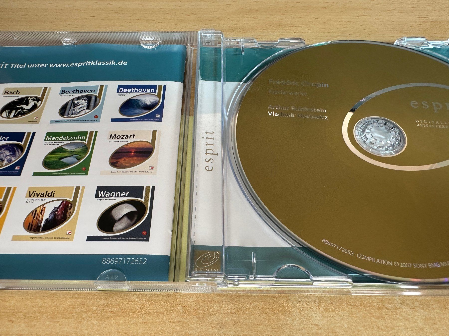 CD: A1 Frédéric Chopin - Die Schönsten Klavierwerke – Usato da Rikon im Tösstal venduto da Alpenmutz 2