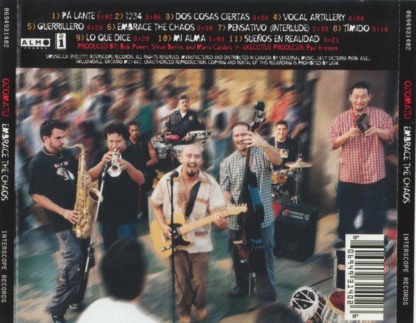 CDs: Ozomatli – Embrace The Chaos – D'occasion à St.Gallen par jalamusic 1