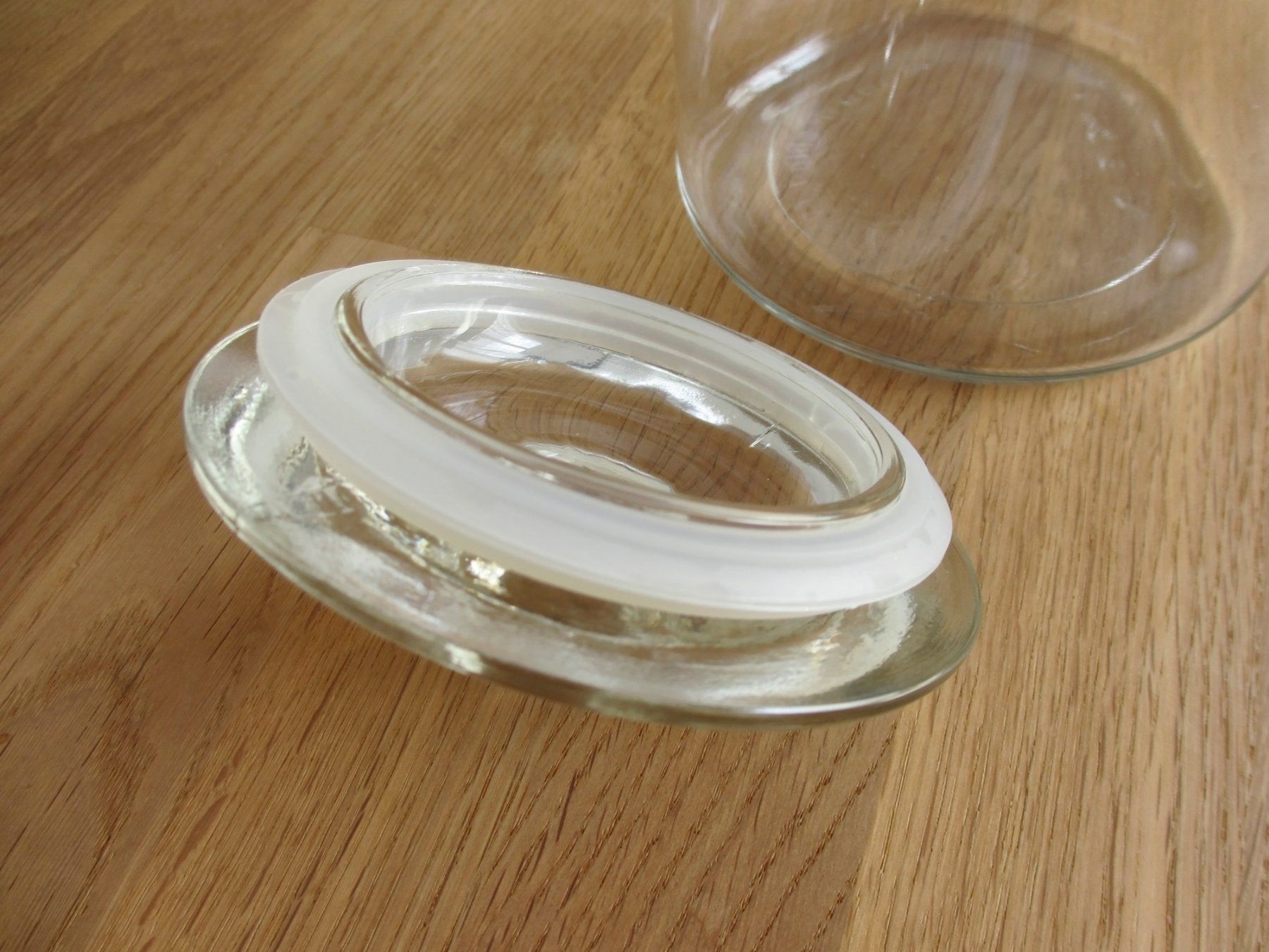 Behälter & Ähnliches: 2 Glas Dosen mit Deckel Behälter Nespressokapseln / Esswaren – Neu (gemäss Beschreibung) aus Winterthur von Nooitgedagt 6