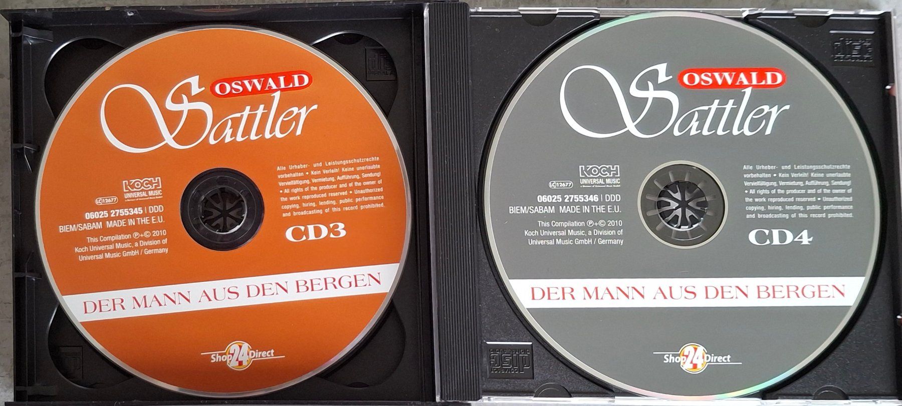 CD: Oswald Sattler - Der Mann aus den Bergen – Usato da Reinach BL venduto da Chela04 5