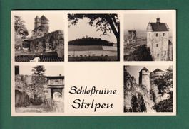 Schlossruine STOLPEN - 5 Bilder