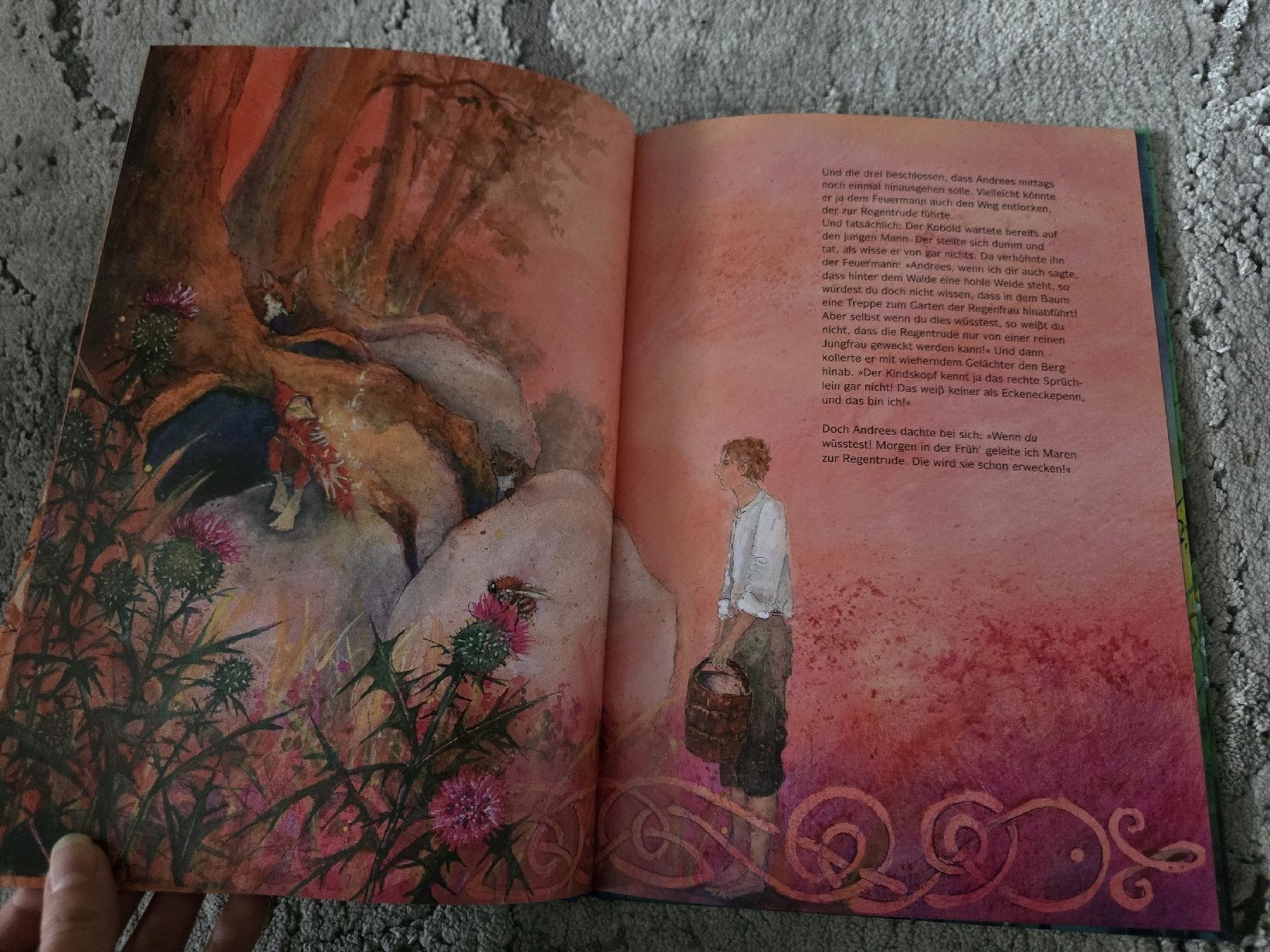 Libri: Die Regentrude - Daniela Drescher - Märchenbuch - Urachhaus – Usato da Wittenbach venduto da Tigerlili 2