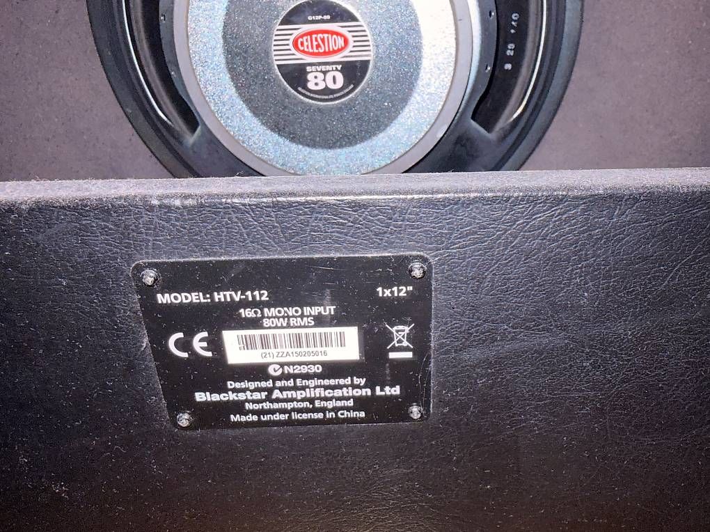 Amplificatori: Blackstar HTV 112 Cabinet – Usato da Naters venduto da bhesse 1