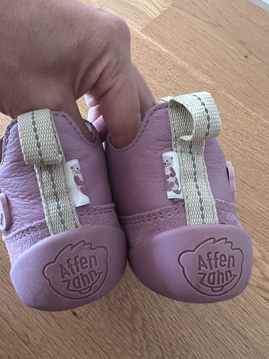 Affenzahn Scarpe per ragazzi: Affenzahn Leder Gr 29 Barfussschuhe Herbst Sneaker – Usato da Wauwil venduto da machneu11 4
