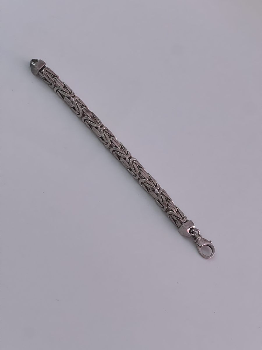 Bracciali & Braccialetti: Armband königliche Kette Silber 925 – Usato da St gallen venduto da Ellenis 1