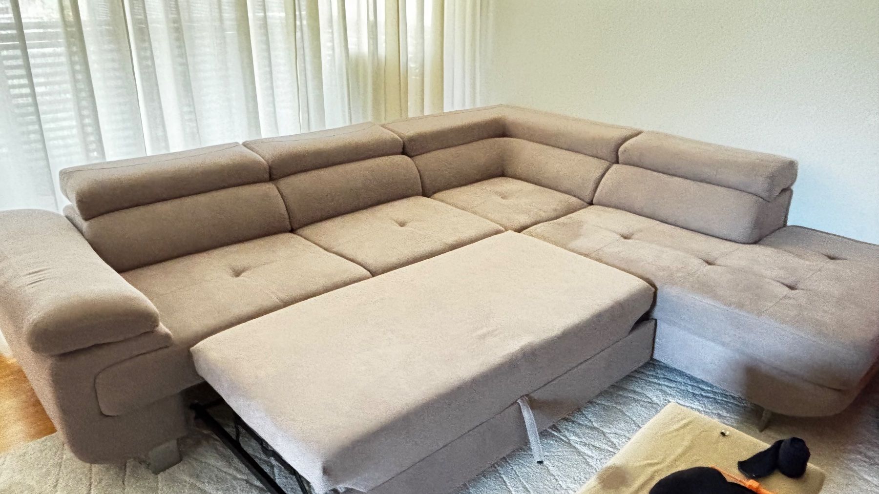 Sofas: Ecksofa Taupe – D'occasion à Herbligen par lar_8dhv 2