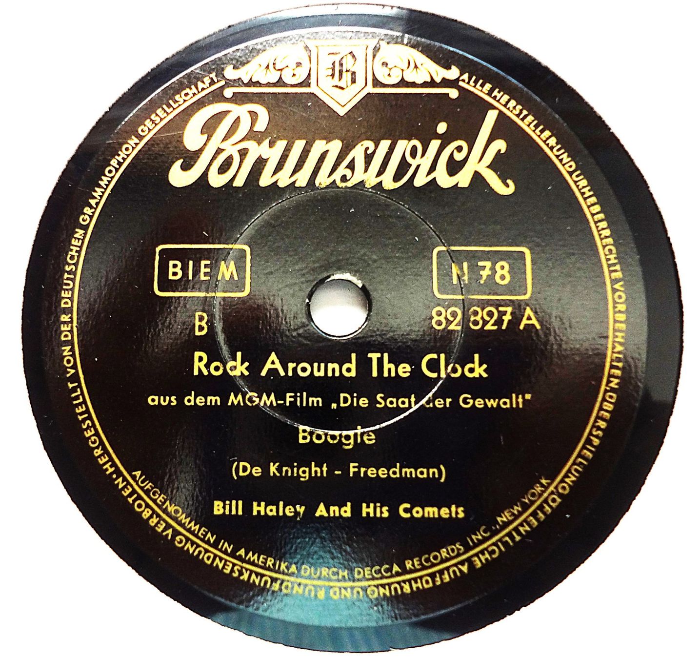 Dischi in vinile: Bill Haley, Rock'n'Roll Schellackplatte – Usato da Hemishofen venduto da Phonomandy