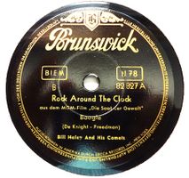 Bill Haley, Rock'n'Roll Schellackplatte