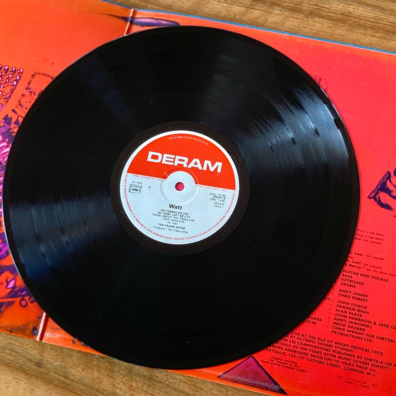 Dischi in vinile: Ten Years After - Watt, LP – Usato da Bern venduto da Ntsamina 2