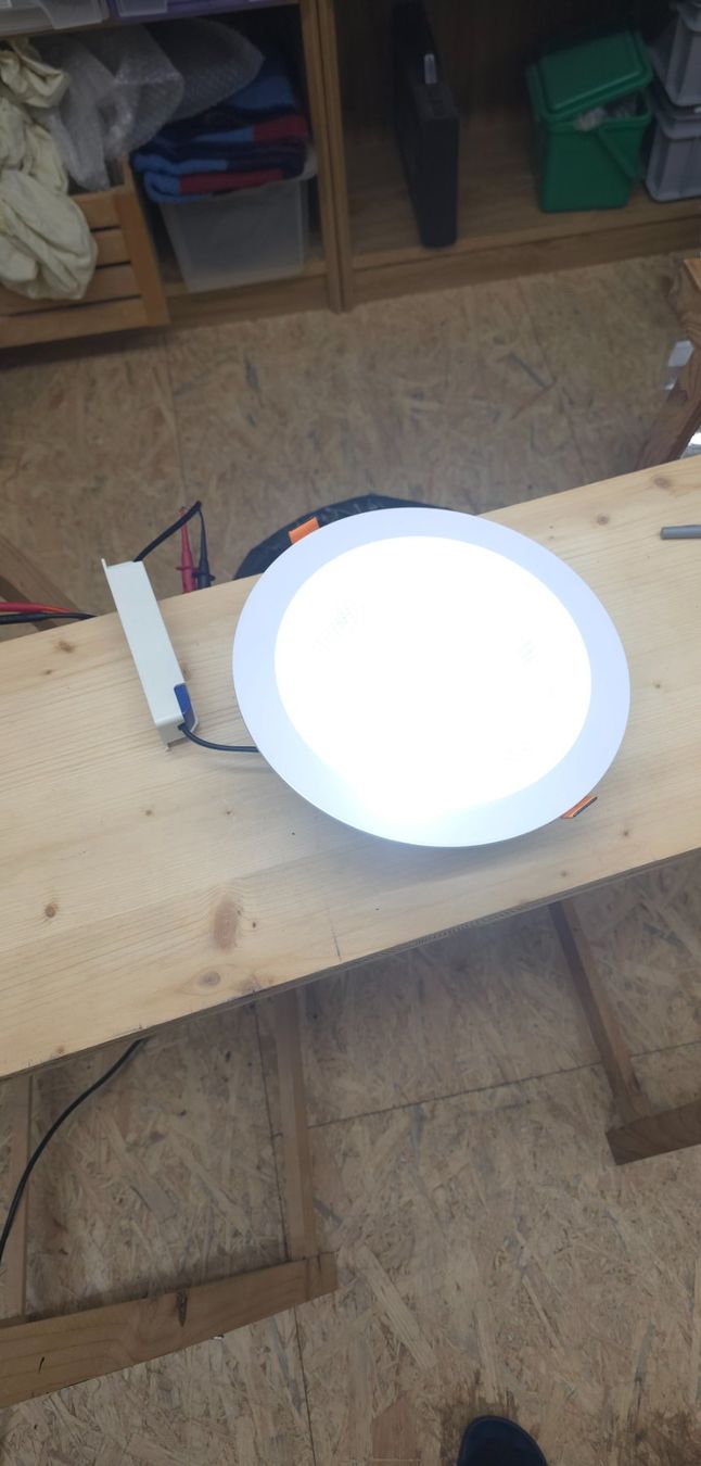 Lampadari & plafoniere: 1Stk. Led Downlight 25Watt, Lochdurchmesser 20-21,5cm – Usato da Münsingen venduto da wsx1 1