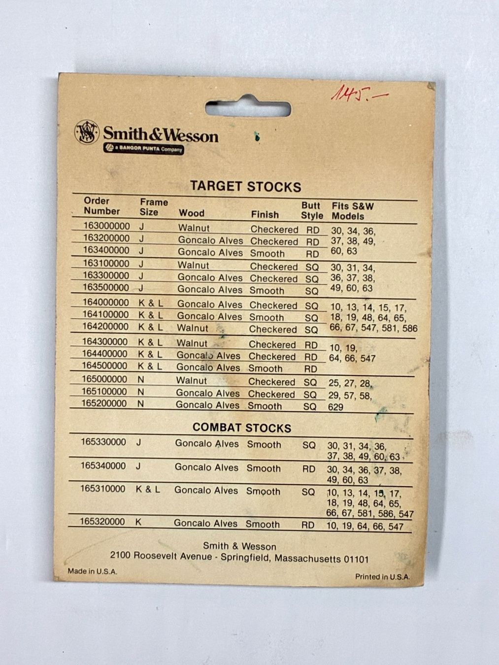Tir sportif: S&W Combat Griffschalen J-Frame Round Butt OVP – D'occasion à Menznau par KammermannAG 1