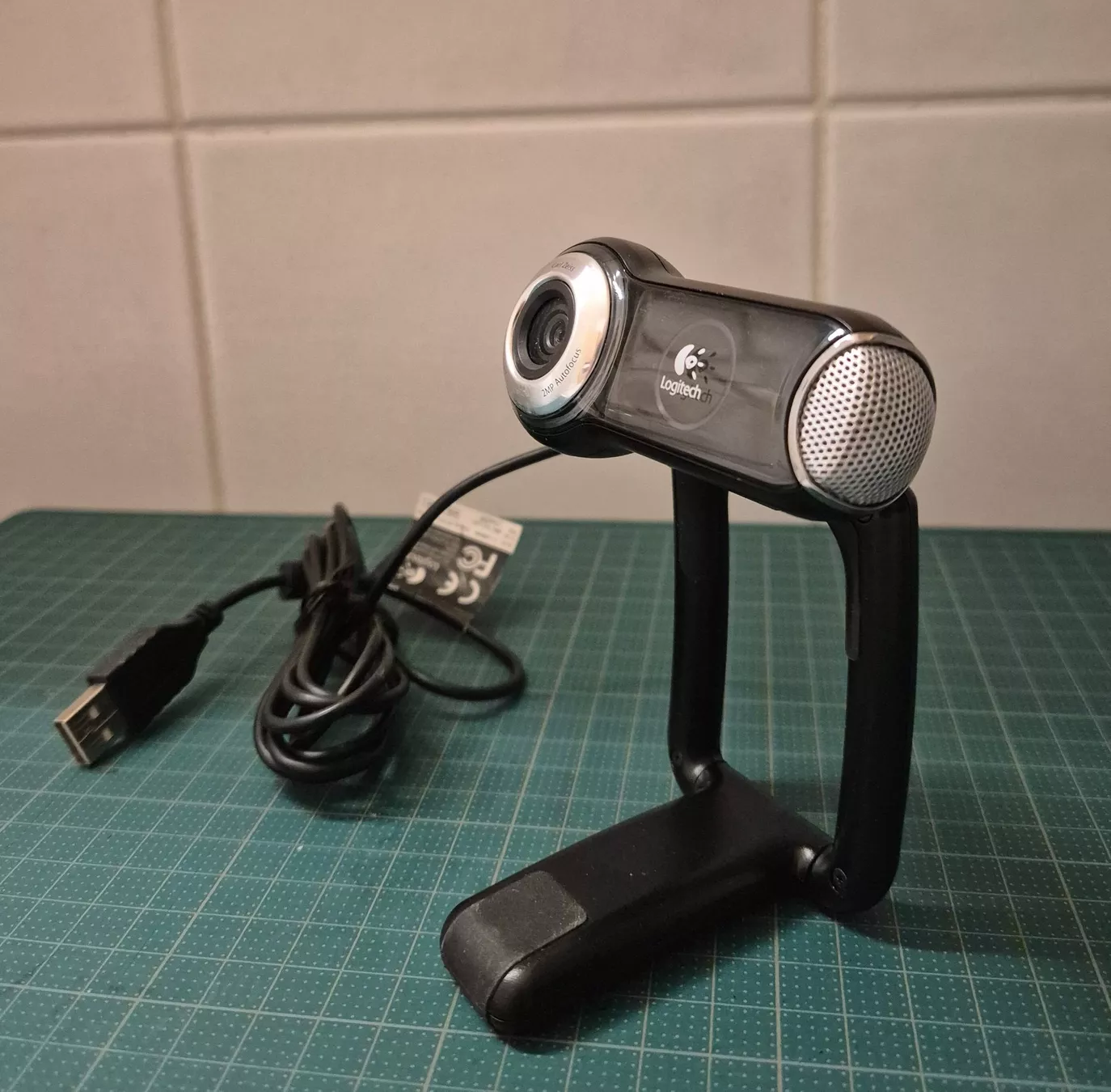 Logitech Webcam: Logitech QuickCam Pro 9000 Webcam mit Carl Zeiss Optik – Usato da Petit-Lancy venduto da millo5928 2