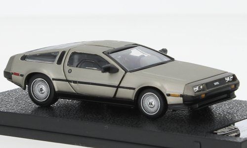 Maquette DeLorean DMC-12 En Métal 1:43 - Marque Vitesse, Portes Ouvrantes - Neuf