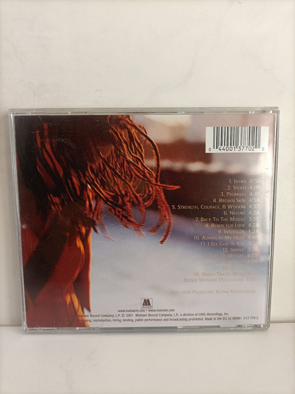 CD: CD India.Arie / Acoustic Soul 2001 – Usato da crans montana venduto da AB3963 1