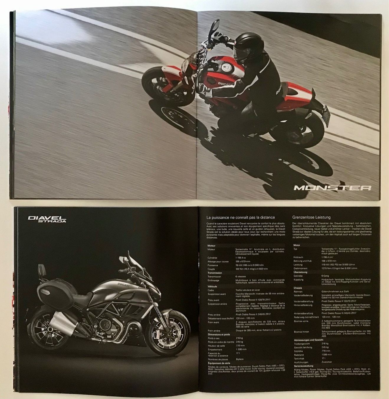 Ducati Dokumente: Ducati Prospekte Modelljahr 2013 – Gebraucht aus Strengelbach von Omobono 5