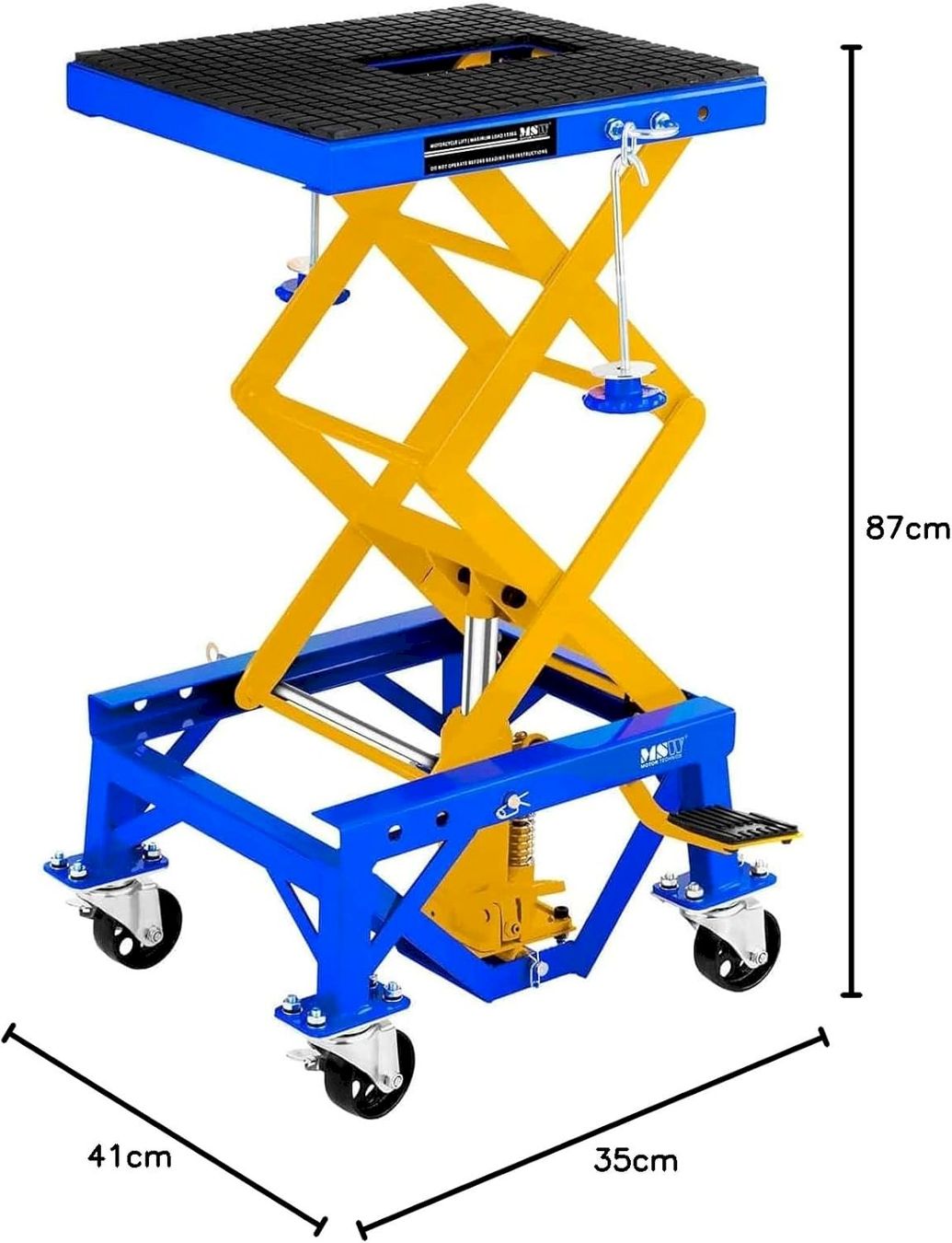 Piattaforme elevatrici: Motorradhebebühne mit Rollen 135kg – Nuovo e nell'imballaggio originale da Bottighofen venduto da zaap 8