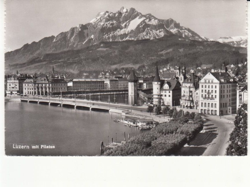Cartoline postali: Luzern ca. 1950 – Usato da Bürglen TG venduto da StampGraf