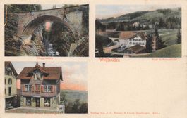 Wolfhalden (AR) Bruggmühle Bad Schönenbühl und Bazar