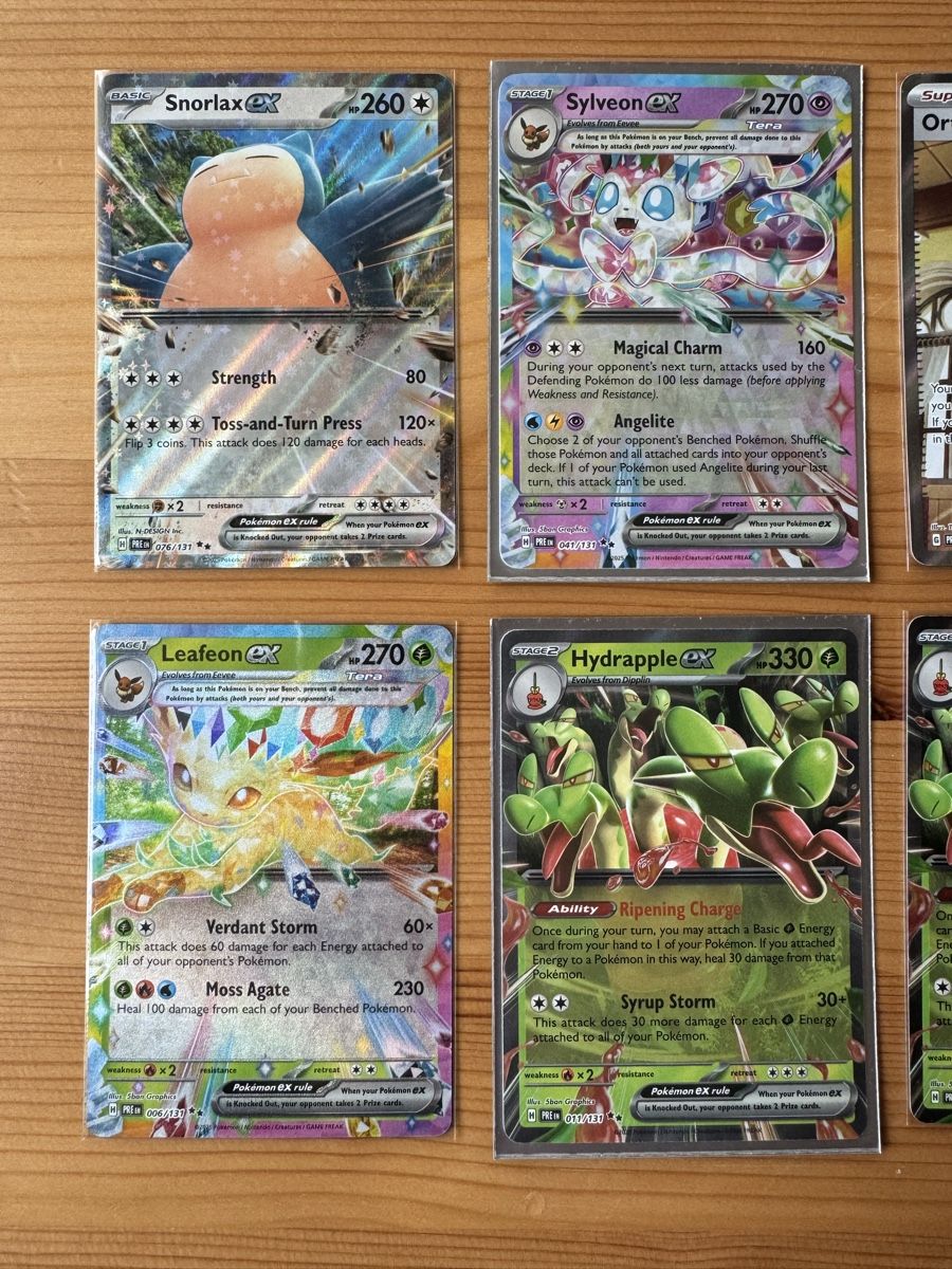 Pokémon Carte collezionabili: Prismatic Evolutions Full Arts | Pokemon – Nuovo (secondo la descrizione) da Diepoldsau venduto da BS13 2