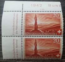 TR15 Timbre Suisse Non Oblitere 1942