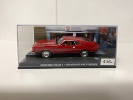 Mustang Mach 1 1:43 James Bond Vitrine mit Riss 446