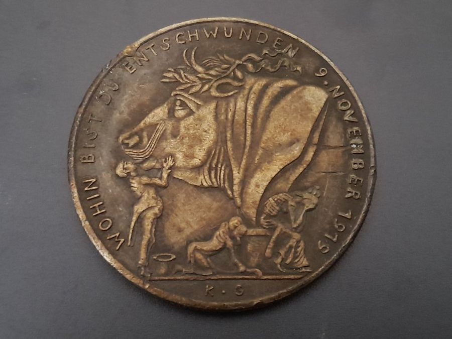 Medaglie: Medaille 1919, Deutsche Revolution, 20g – Usato da St-Prex venduto da big_c6bb