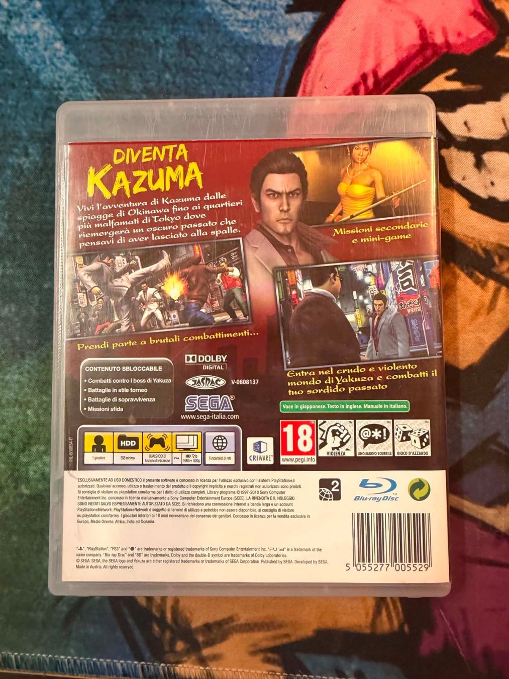 Sony Giochi: Yakuza 3 Sony Playstation 3 – Usato da Giubiasco venduto da Ticinerd 1