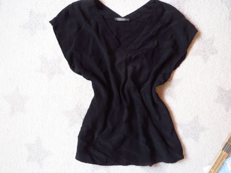 NEUE NILE Damen Bluse Gr S mit SEIDE