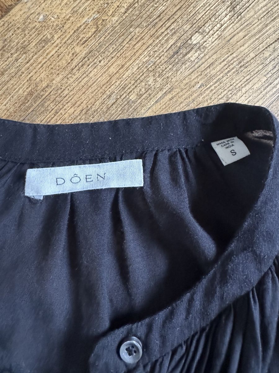 Camicette: DÔEN Jane Bluse schwarz Grösse S – Usato da Zürich venduto da Grace07 1