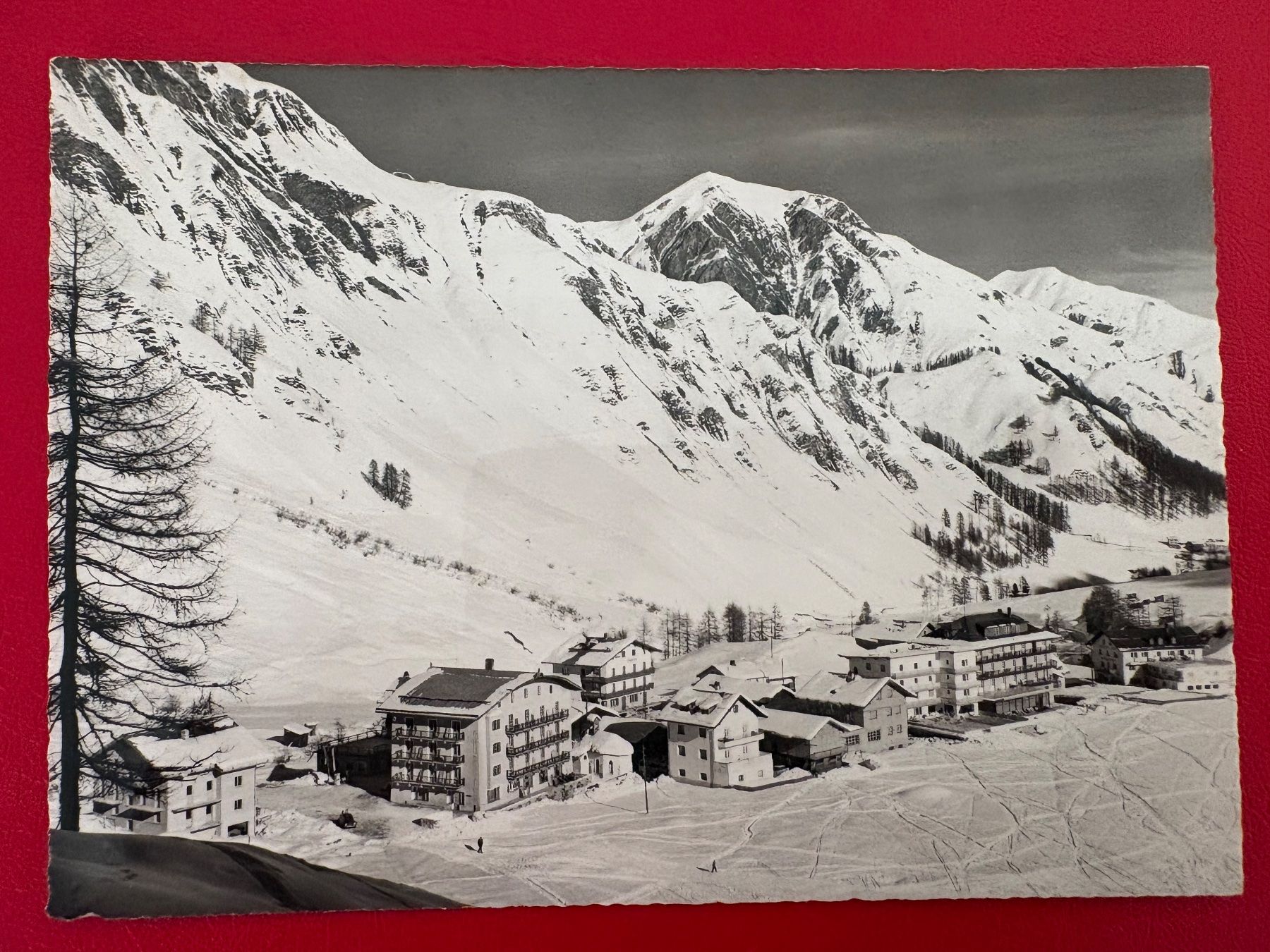 Cartoline postali: Samnaun mit Piz Munschuns – Usato da St-Légier-La Chiésaz venduto da Theo005