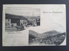 AK BL Langenbruck , Rest. Frohsinn 1907
