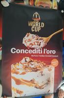 Poster McDonald's 90x130cm McFlurry Gold Fifa world cup 2026